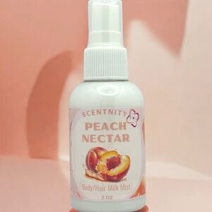 Scentnity Travel Size Sweet Body Milk Mist - Limited Edition Peach Nectar 2oz